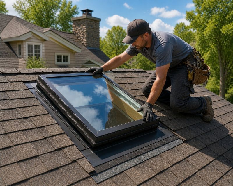 Glass Skylight Replacement in Marin County, CA